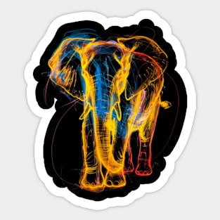 The Baby Elephant Sticker